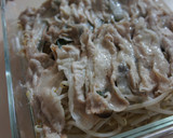☆　もやしと豚肉のレンジで蒸ししゃぶ　☆作り方3写真
