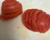 トマトと牡蠣のガーリック焼き作り方1写真