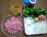 失敗しない☆ピーマンの肉詰め(味噌風味)作り方1写真