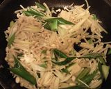 鶏むね肉の和風パスタ作り方6写真