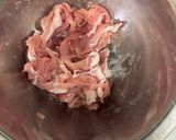 豚こまとれんこんの甘辛炒め🌶️作り方2写真