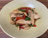 鶏むね肉とピーマンのオイスターソース炒め作り方6写真