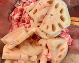 大人も子供も大好き♡甘辛豚肉れんこん揚げ作り方3写真