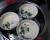 モロヘイヤと豆腐の茶碗蒸し作り方5写真