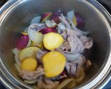 豚肉とさつま芋の肉じゃが作り方2写真