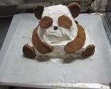 立体ケーキ　パンダ♪作り方5写真