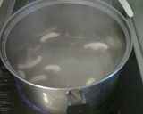 簡単、あずき＆栗赤飯　ｗｉｔｈ　シメジ作り方3写真