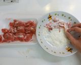 お手軽ポン酢で!豚肉南蛮漬け風♪作り方2写真