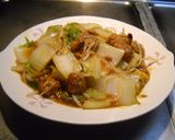 肉団子と白菜の甘酢あんかけ作り方5写真
