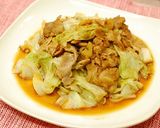 簡単中華☆豚とキャベツの柚子胡椒味噌炒め作り方4写真