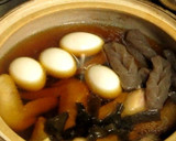鶏のスープと鰹昆布だしの本格おでん！作り方11写真
