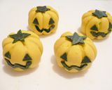 和ハロウィン！ジャックランタンだんご作り方9写真