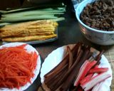 私風韓国海苔巻き作り方1写真