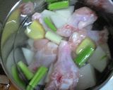 大根と鶏手羽元のオイスターソース煮作り方2写真