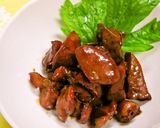 鳥もつ煮作り方11写真
