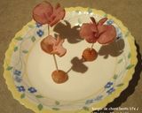 ソーセージのちょうちょ★ キャラ弁おかず作り方6写真