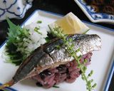 黒米【焼き秋刀魚の握り】簡単旨い握り寿司作り方13写真