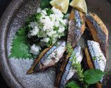 黒米【焼き秋刀魚の握り】簡単旨い握り寿司作り方11写真