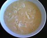 簡単おつまみ　ふわふわにんにく玉子焼き作り方4写真