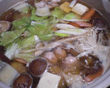 まんまる鶏つくねとだまっこの鍋　　　♪♪作り方4写真
