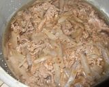 牛肉とごぼうの炊き込みご飯作り方3写真