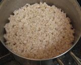 そば米とひじきのサラダ作り方1写真