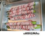 超ロングなアスパラのマキマキ揚げ作り方2写真