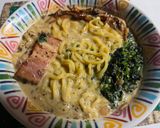とんこつに見せかけてじつはカルボナーラ麺作り方10写真