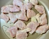お弁当に！鶏ムネの濃厚ピリ辛ニンニク炒め作り方6写真