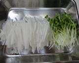 秋の味～♪柿ドレッシングで大根サラダ☆作り方1写真