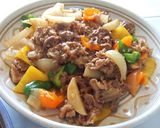 簡単本格◆牛肉＆長芋＆きのこの中華炒め作り方7写真