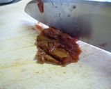 ゴーヤと豚肉の梅肉和え作り方2写真