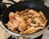酒粕と味噌で♡こってり地鶏の炊き込みご飯作り方3写真