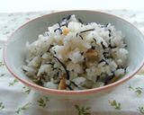 ひじきと鮭のご飯♡作り方6写真