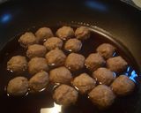 中華味の春雨肉団子煮作り方2写真