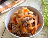 大根と豚肉の炒め煮作り方5写真