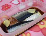 『秋刀魚の醤油漬け-生姜風味-』作り方1写真