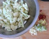 我が家の中華✿カリフラワーの炒め作り方1写真