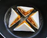 南瓜とチーズのはんぺんサンド✿わさび味作り方5写真
