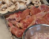 鶏のクリーム煮カルヴァドス風味作り方1写真