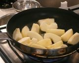 鶏のクリーム煮カルヴァドス風味作り方6写真