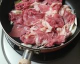 牛肉と納豆の温玉丼作り方2写真