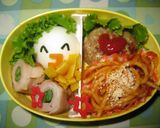 ◎秋の遠足 たまごっちキャラ弁◎作り方4写真