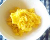 離乳食　バナナとさつま芋のスイート茶巾♪作り方2写真