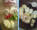 鶏肉と野菜のクリームスープ煮(ミラノ風作り方1写真