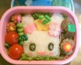 キャラ弁＊たまごっち〜ラブリン弁当作り方6写真