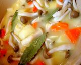 鮭と豆乳の和風シチュー♥みそ味作り方5写真