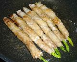 アスパラの豚肉巻き作り方7写真