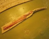 残りピザ生地でベーコンエピ風グリッシーニ作り方3写真