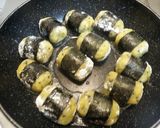 さつま芋のり巻焼き作り方5写真